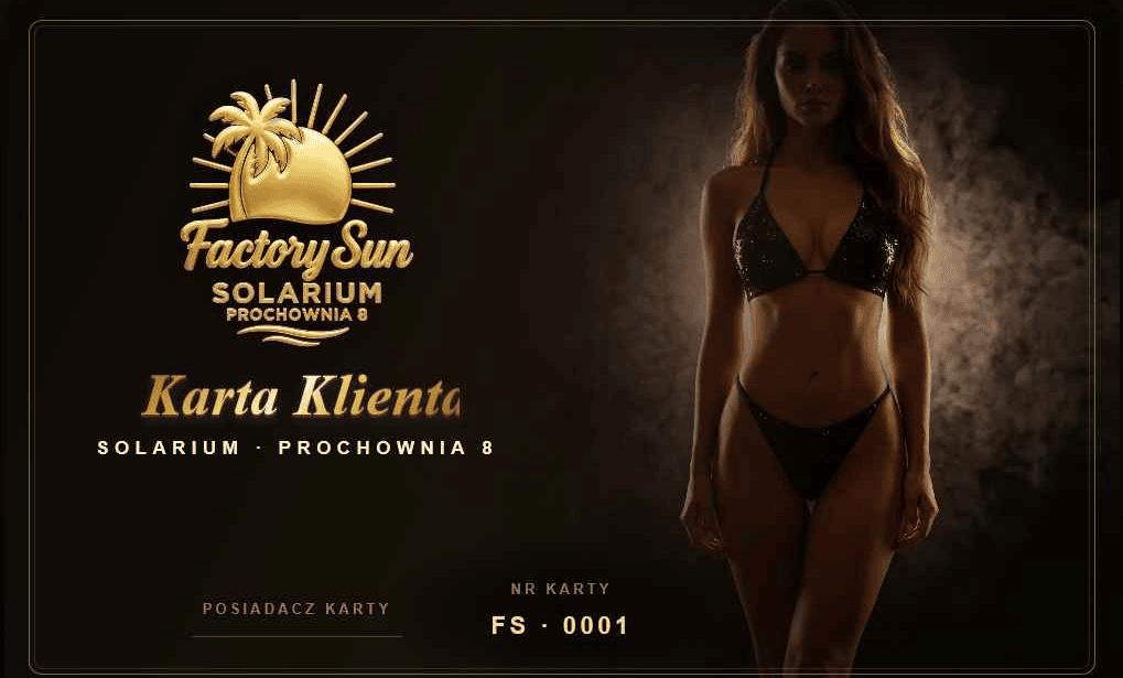 Karta Klienta Premium Factory Sun